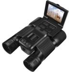 StartONTeam Digitális Professzionális Távcső x12, 2.4" LCD képernyő, Zoom 8X videokamera, 48MP HD fényképekhez, Madármegfigyelés, Túrázás, Koncertek, Sport, Utazás és kaland szerelmesei, Fekete (EA-DT30)