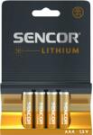 Sencor Lítium elem | SBA FR03 AAA (SBA FR03 4BL AAA Li)