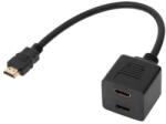 Universal Cablu adaptor HDMI la 2 HDMI (ZLA0791)