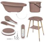 bébé-jou Sense 7 részes babakád és kádállvány fürdető szett mocha mousse b428819