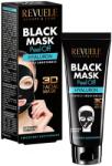 Revuele Black maszk, "lehúzható" hialuronsavval, 80 ml