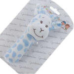 Gamberritos csörgő plüss zsiráf kék 10778 - babamarket