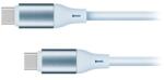 Krüger&Matz Cablu de date KRUGER&MATZ BASIC, USB-C - USB-C, 1m (Albastru) (KM1269-1BL)