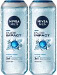 Nivea Csomag: NIVEA Pure Impact tusfürdő, 2x500 ml