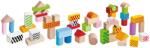 Eichhorn Jucarie Eichhorn Cuburi in galetusa Wooden Blocks 50 piese - hubners