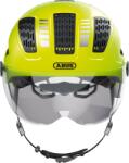 ABUS Hyban 2.0 Ace Visor kerékpáros sisak, sárga 52-58 cm