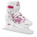 Roces Jokey Ice Girl 3.0 állítható jégkorcsolya, white-fuchsia 38-41