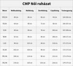 CMP Woman Pant 05526 női sínadrág, sárga 38