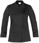 Giblor's Celine női szakácskabát - fekete (Q8G00188bk)