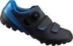 Shimano ME 400 kerékpáros SPD cipő 2020, fekete-kék 44
