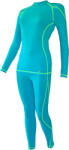 Ozone női sí aláöltöző szett, kék-zöld XL
