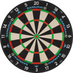 Mission Tinta darts din sisal Mission Samurai 4 - calitate de competitie, sarma alba ascutita (M001991)
