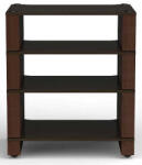 Blokhifi Blok Stax 2G 4 polcos hifi állvány - dió + fekete