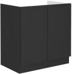 Tempo Mosogató Szekrény, Fekete, Siber 80 Zl 2F BB