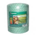  Rola fir verde fluorescent-alb fi 2.5mm 3x0.2mm SS, 1x0.25mm Cu, 1000m gard electric Bourget
