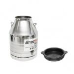  Bidon de inox cu capac pentru lapte 30L aparat de muls vaci Breckner Germany