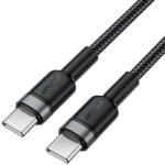 ACEFAST Cablu de Incarcare 2xType-C, 3A, Fast Charge, 1.2m - (C22-03) - Black (KF2354657) - vexio