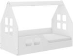  Pătuț Montessori HÁZIKÓ pentru copii 140x70cm - cu saltea cadou - stânga