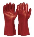 Renania Manusi protectie taiere Renania VINYL RED, rosu, mas. 10.5 (C152-35) - bricolaj-mag