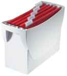 HAN Suport plastic pentru 20 dosare suspendabile, HAN Swing - gri deschis (HA-1900-11) - vexio