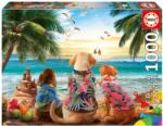 Educa Puzzle Educa din 1000 piese - Câini pe plajă (EDU20291) Puzzle