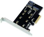 Conceptronic EMRICK04B 2-in-1 M. 2 PCIe Card, M. 2 SATA x 1, M. 2 NVMe x 1 (EMRICK04B)