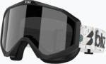 Bliz Детски скиорски очила Bliz Liner Jr matte black/brown/silver mirror