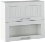 Tempo Felső Szekrény, Világosszürke/Fehér, Julia Typ 13