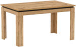 TEMPO KONDELA ÉtKerekezőasztal Kerekinyitható, Wotan Tölgy, 135-184x86 cm, Toronta S