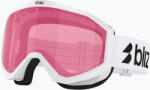 Bliz Детски скиорски очила Bliz Liner Jr matte white/pink