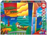 Educa Puzzle Educa din 2000 piese - Penelopa așteaptă (EDU20268) Puzzle
