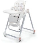 Flippy Etetőszék csecsemőknek és gyermekeknek, Flippy, kivehető tálca és huzat, multifunkcionális, stabil, biztonsági öv, állítható magasság, puha állítható háttámla, hintaszék