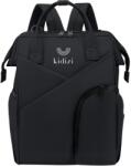 Kidizi Geanta mamici cu prindere pentru carucior Kidizi Mova Black, model tip rucsac, 10 compartimente, include buzunar termic (5949551915119)