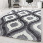 Budapest Carpet Nagyon Puha Shaggy 160x230 cm Belinda Pro Szürke 3082 Szőnyeg