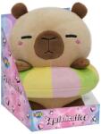 Luna Luna: Squishcuties Capybara plüss színes fánkban 21cm (000623081) - jatekshop