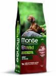 Monge BWild Grain Free Adult 12kg gabonamentes, teljes értékű eledel felnőtt kutyák számára, minden fajtának, bárányhússal, burgonyával és borsóval (149284)