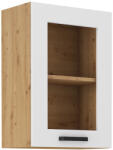 Tempo Felső Szekrény, Fehér/Artisan Tölgy, Lula 40 Gs-72 1F