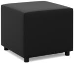 Greensite Panama Puff, Műbőr, 50x50, Fekete