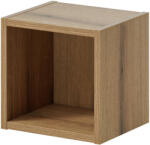 PremiumXL Fürdőszobai Fali Polc Skelbolu 27x25x21 cm Tölgyfa Hatású