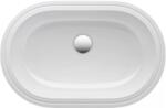 Laufen Savoy mosdótál 51x31 cm ovális alulról beépíthető fehér fényes H8189450001551 (H8189450001551)