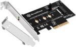 SilverStone ECM21-E M. 2 PCIe/NVMe port bővítő PCIe kártya (SST-ECM21-E) (SST-ECM21-E)