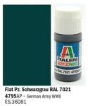 Italeri color acrilic 4795AP - Flat Pz. Gri negru RAL 7021 20ml (33-4795AP)