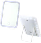  LED-es Megvilágítású Sminktükör, Vezeték Nélküli, Fehér 24896