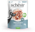 Schesir 24x70g Schesir Complements Filet tonhal & hekk aszpikban étrend-kiegészítő eledel macskáknak