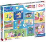 Clementoni 20271 Super Color 10 az 1-ben puzzle - Peppa malac (20271)