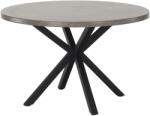 TEMPO KONDELA ÉtKerekezőasztal, Beton/FeKerekete, Átmérő 120 cm, Medor