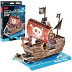 CubicFun Toys CubicFun 3D puzzle Kalózhajó (W3121)