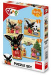Dino Bing Baby puzzle (3-5 db) (06576)