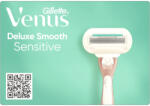 Gillette Venus Delux Smooth Sensitive Női Borotva 9 db Borotvabetéttel