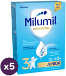 Milumil Junior 3 tejalapú anyatej-kiegészítő tápszer 12 hó+ (5x500 g)
